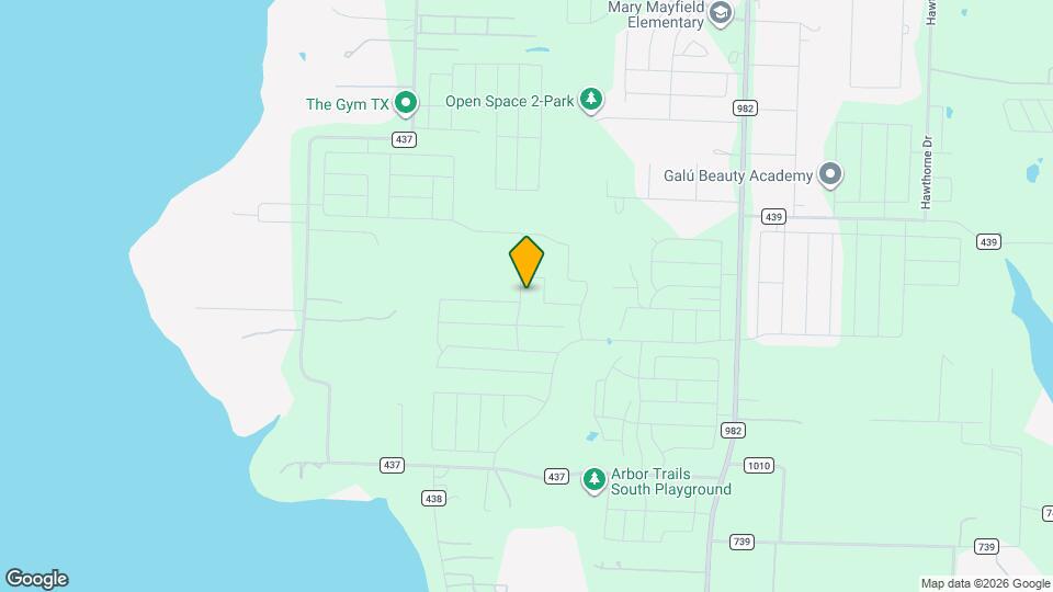 6509 Glade St Map and Location Details