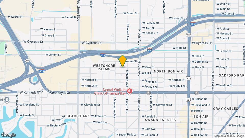 4308 W Gray St Map and Location Details