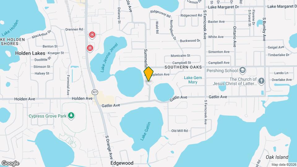 3815 Summerlin Ave Map and Location Details