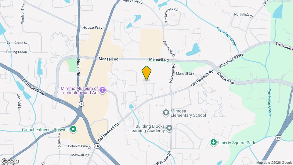 1110 Harper Dr Map and Location Details