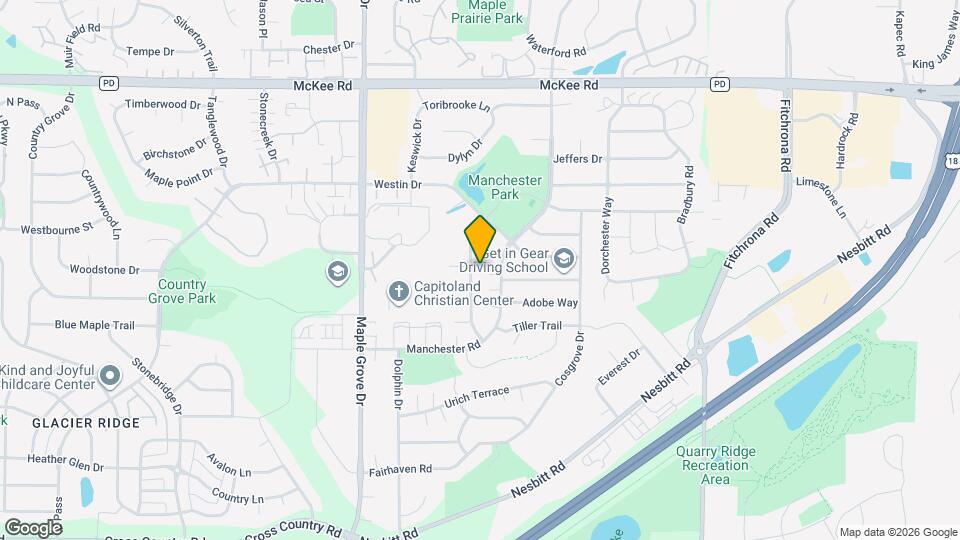 3601 Basalt Ln Map and Location Details
