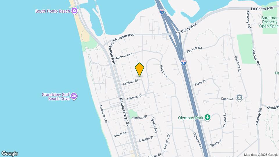 1704 Hygeia Ave Map and Location Details