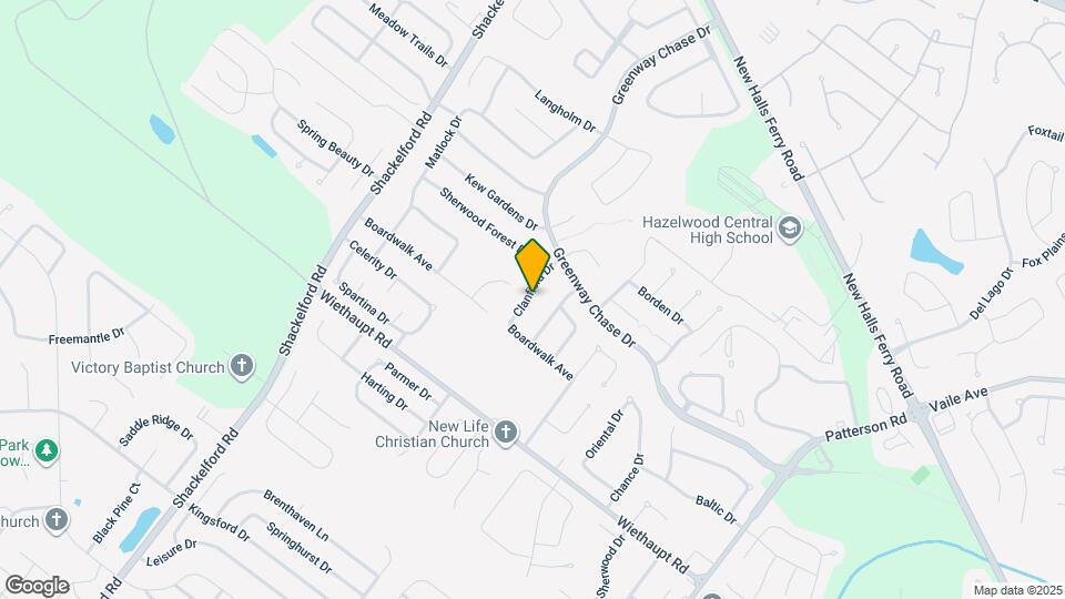 2966 Clanfield Dr Map and Location Details