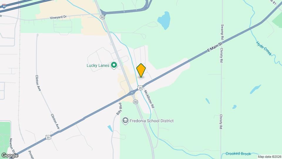 Lake Erie Estates Map and Location Details