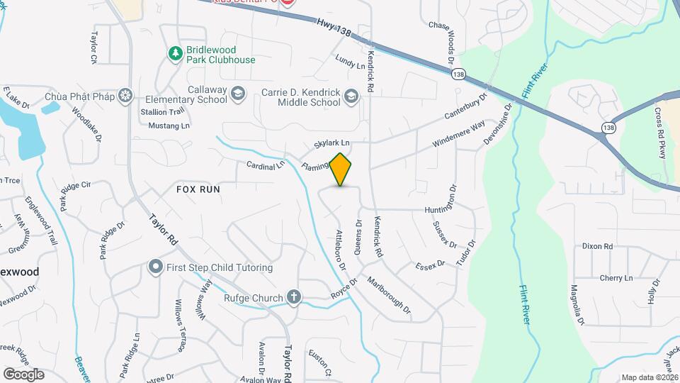 8094 Attleboro Dr Mapa y Detalles de la Ubicación