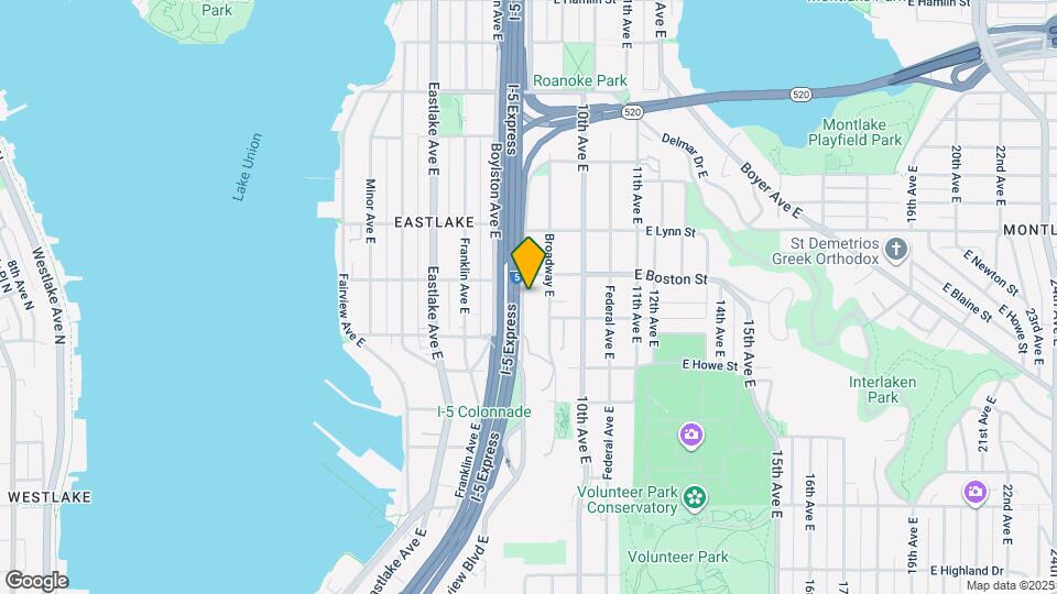 1964 Harvard Ave E, Unit 1964 Map and Location Details