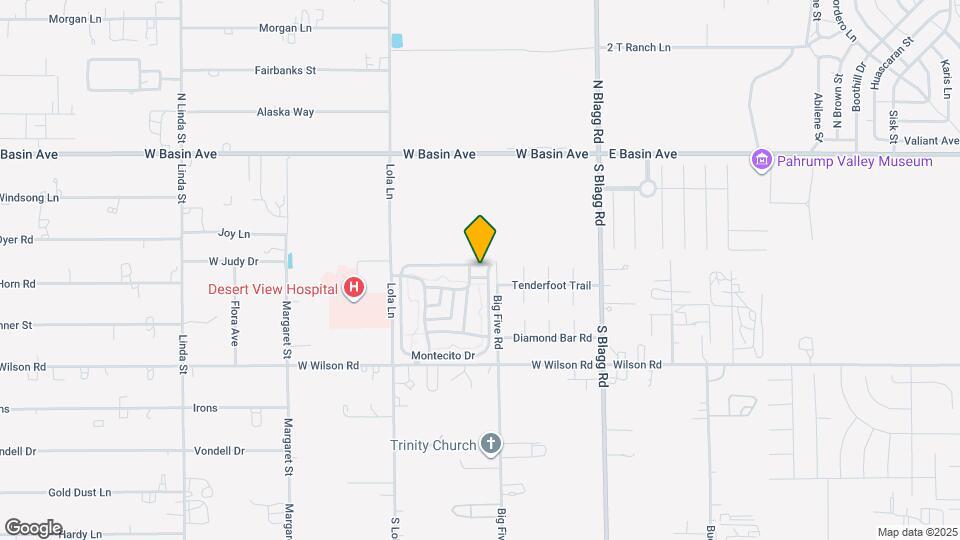 960 Montecito Dr Map and Location Details