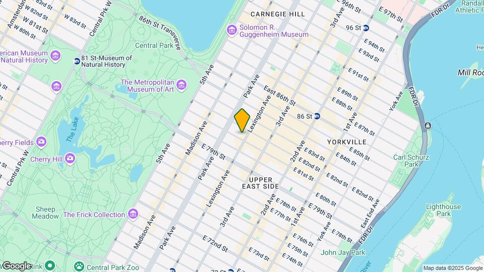 129 E 81st St Map and Location Details