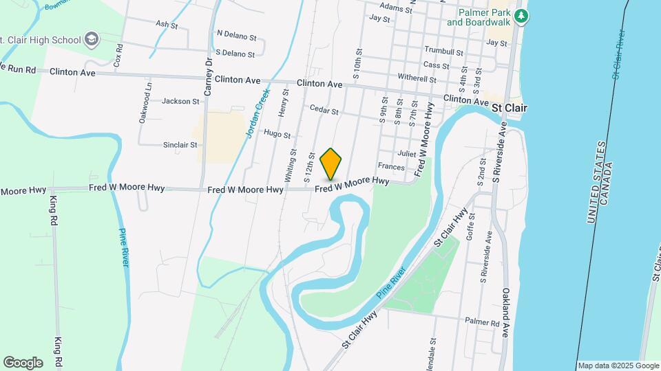 1054 Fred W Moore Hwy Mapa y Detalles de la Ubicación