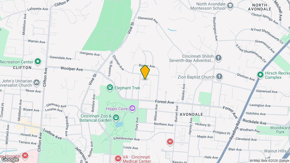 240 Irwin Pl Map and Location Details