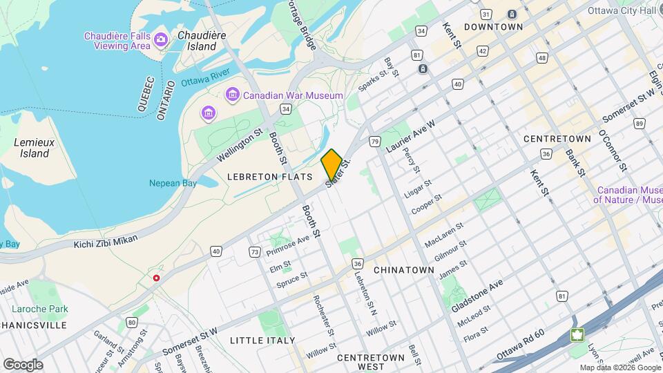 686 Albert St Map and Location Details