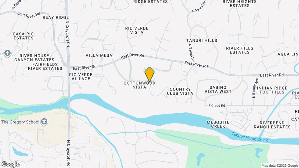 6038 E Country Club Vista Dr Map and Location Details
