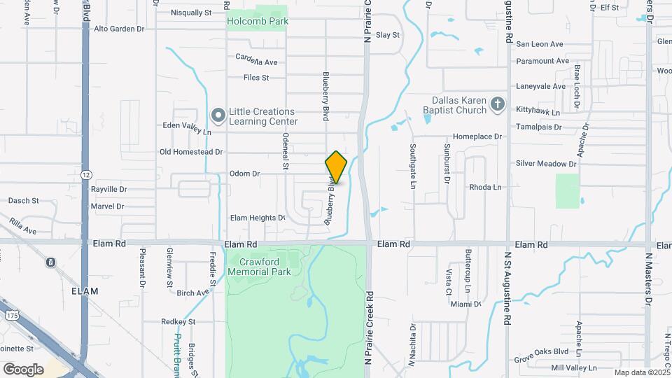 608 Blueberry Blvd Map and Location Details