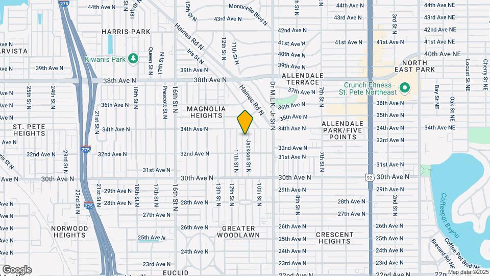 3310 Jackson St N, Unit B Mapa y Detalles de la Ubicación