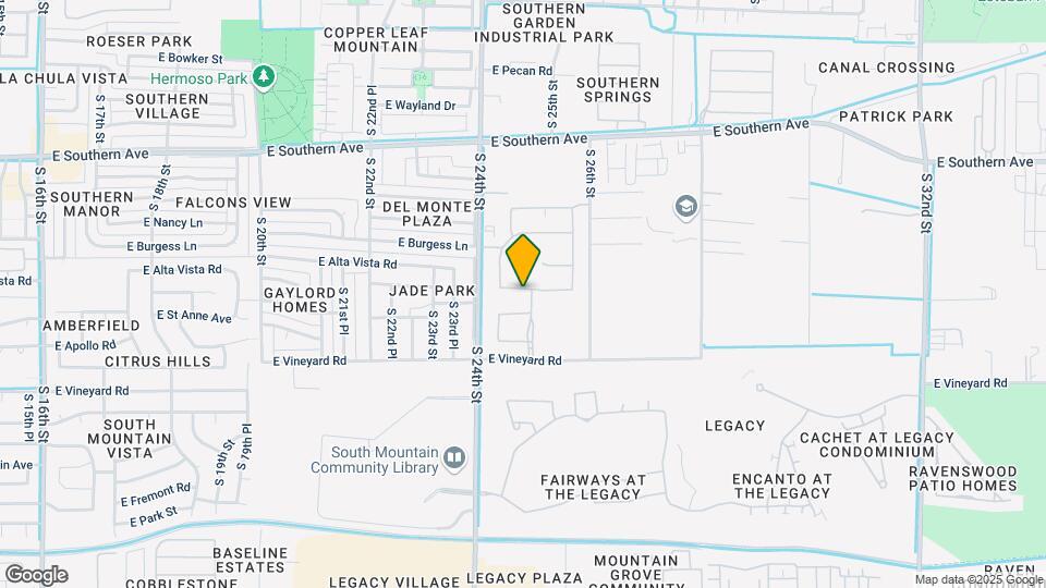 2437 E Alta Vista Rd Map and Location Details