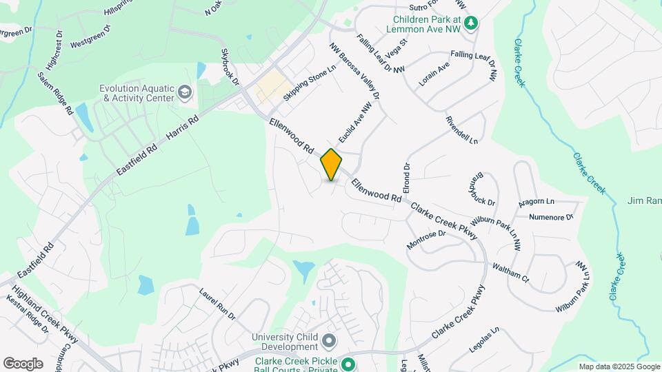 10736 Rivergate Dr NW Map and Location Details