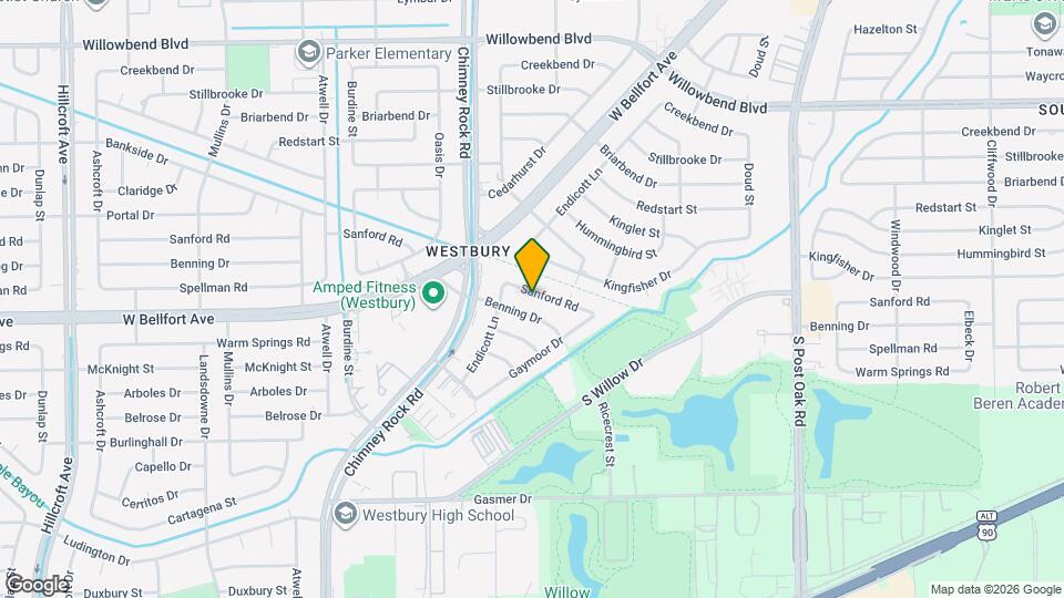 5223 Sanford Rd Map and Location Details