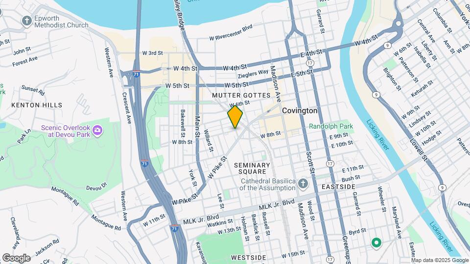 237 W 8th St, Unit 2 Map and Location Details