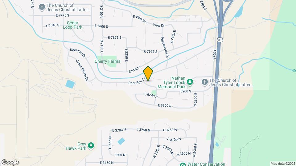 8130 Deer Run Way Map and Location Details