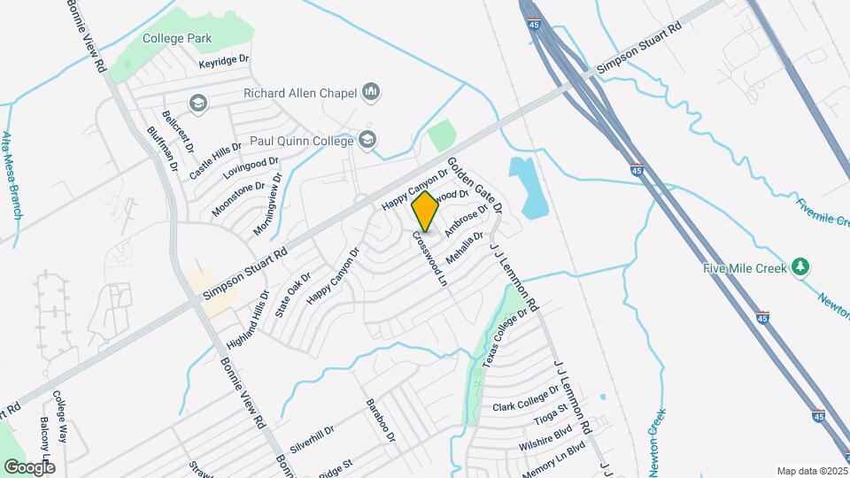 6026 Crosswood Ln Map and Location Details