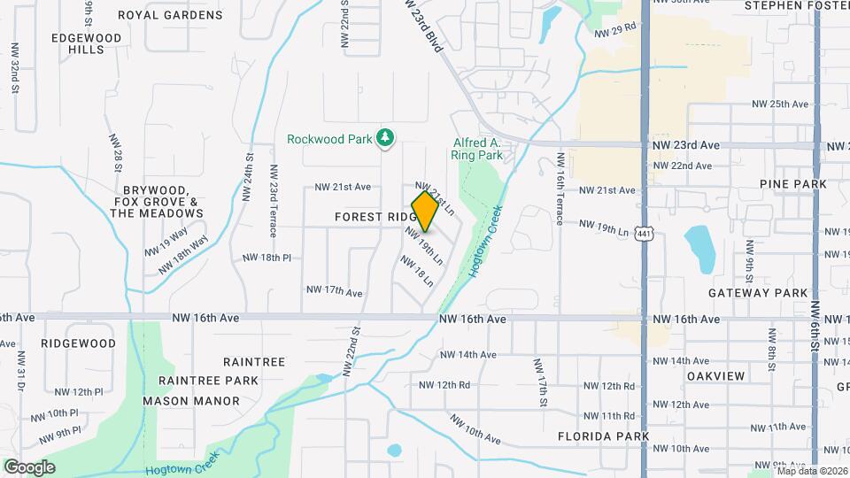 2046 NW 19th Ln Map and Location Details