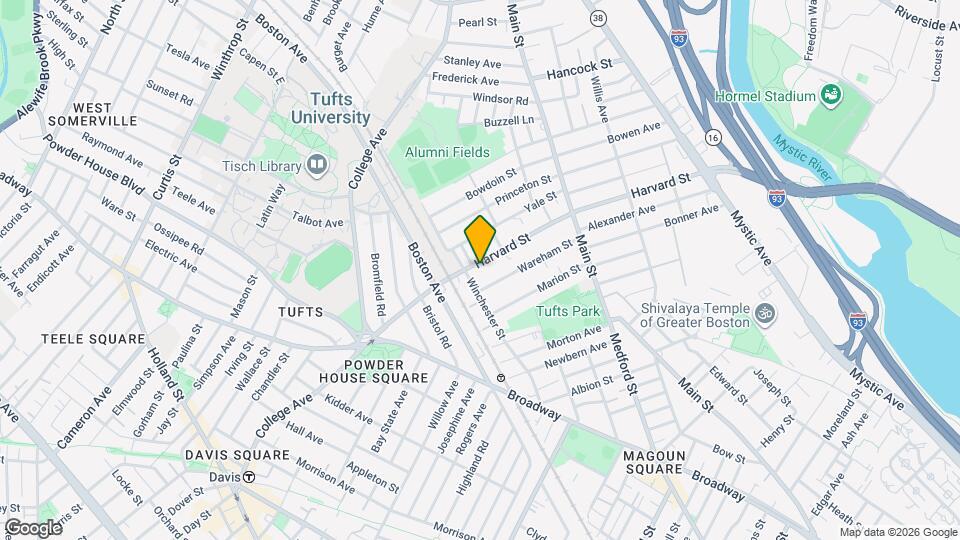 276 Harvard St, Unit 1 Map and Location Details