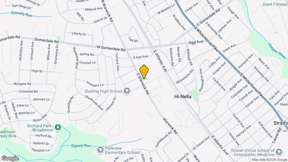 308 Warwick Rd Mapa y Detalles de la Ubicación