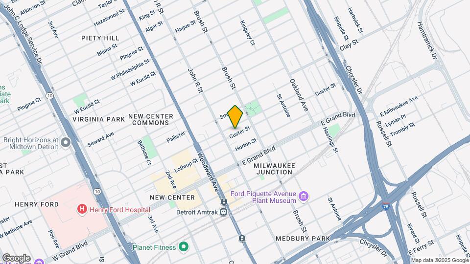 253 Custer St Map and Location Details