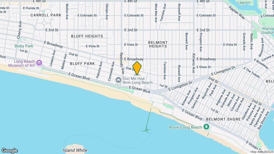 3609 E 1st St Mapa y Detalles de la Ubicación