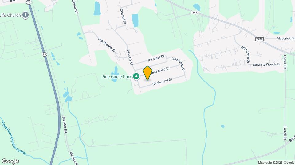 109 Birchwood Dr Map and Location Details