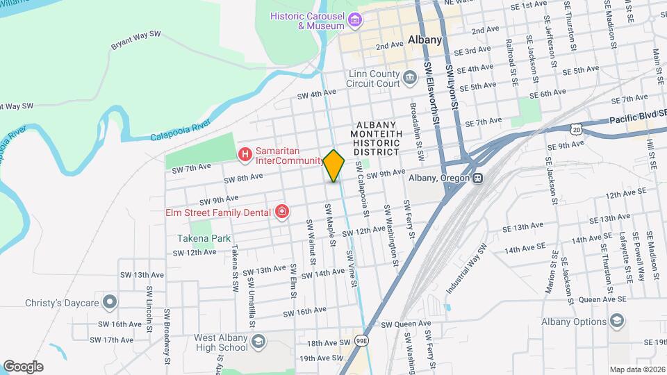 714 SW 9th Ave Map and Location Details
