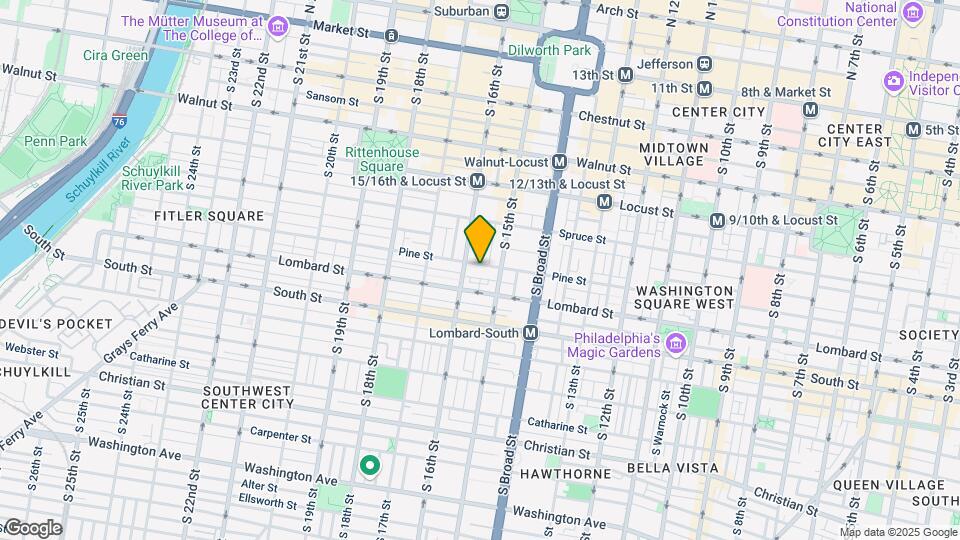 1520 Pine St Map and Location Details