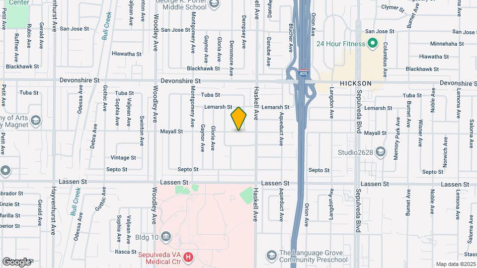 15842 Mayall St, Unit ADU Map and Location Details