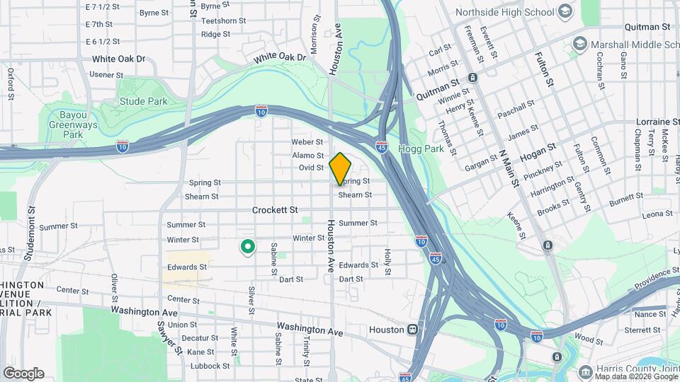 1414 Shearn St Map and Location Details