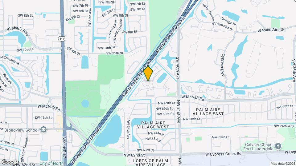 501 Gardens Dr Map and Location Details