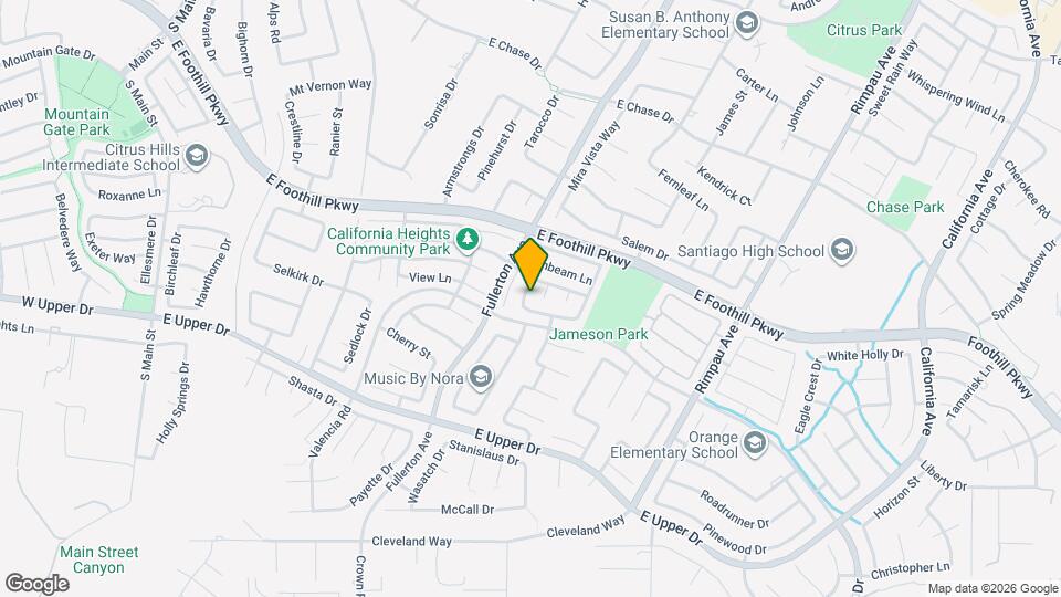 3403 Moonlight Ln Map and Location Details