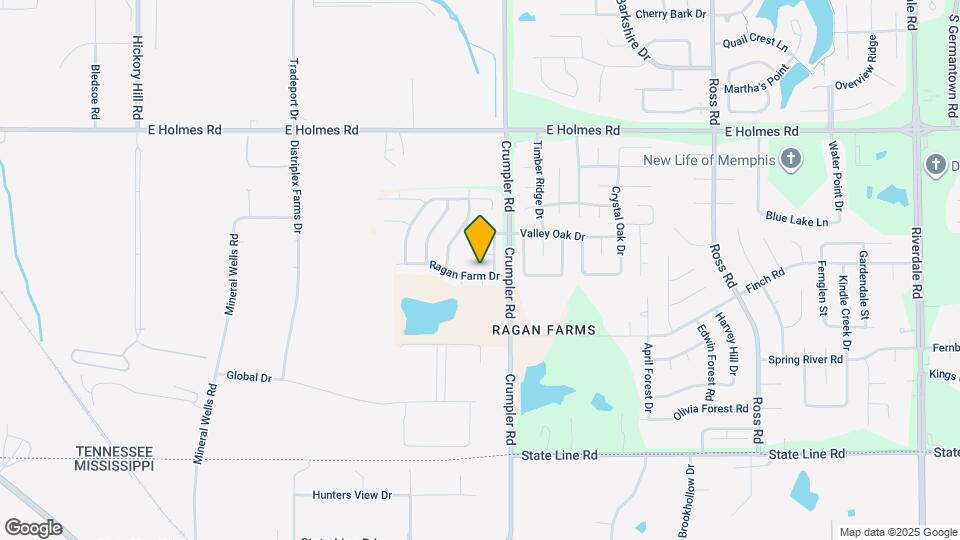 6404 Ragan Farm Dr Map and Location Details