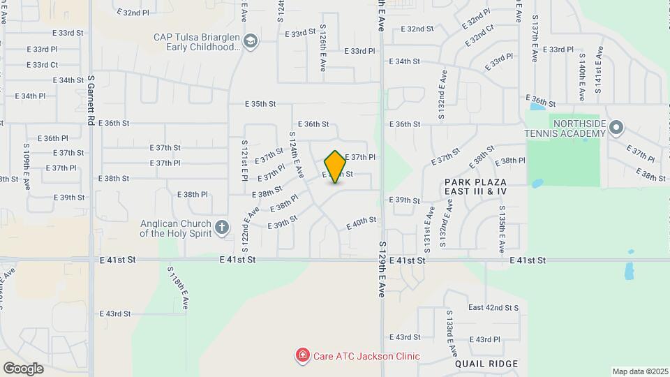 12735 E 39th St Map and Location Details