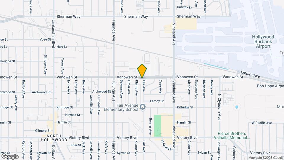 6765 Fair Ave Map and Location Details