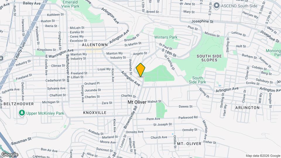 1043 Mt Oliver St Map and Location Details