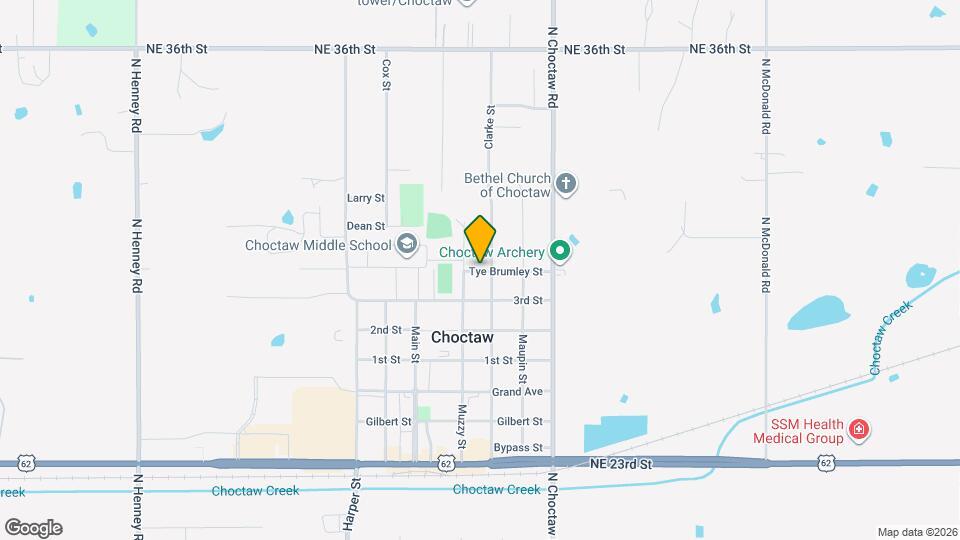 14843 Tye Brumley St Map and Location Details