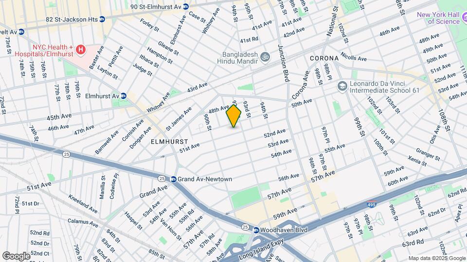 New Elmhurst Lodge Inc. Map and Location Details