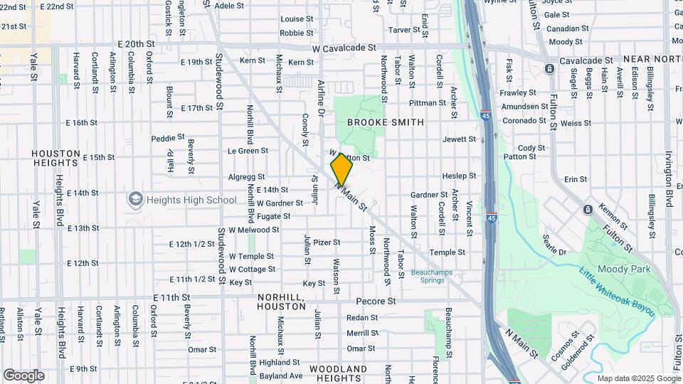 4519 N Main St Map and Location Details