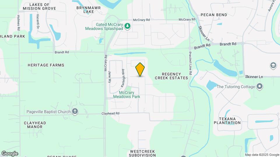 3523 Britton Burrow Way Map and Location Details