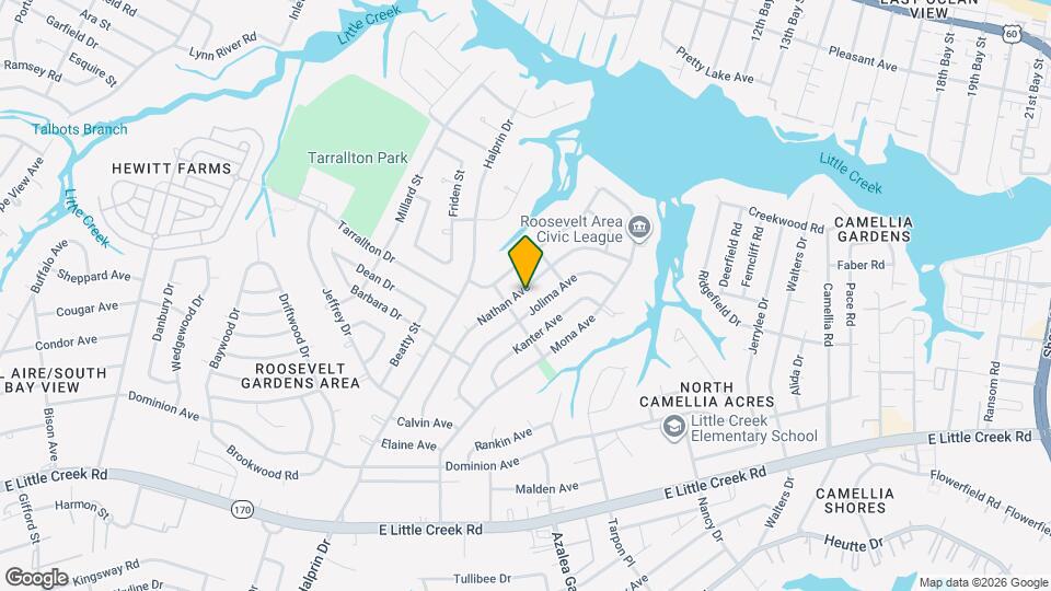 8308 Nathan Ave Map and Location Details