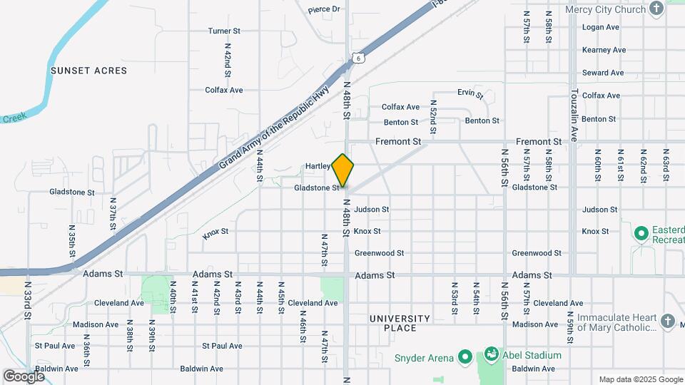 3329-3335 N 48th St Map and Location Details