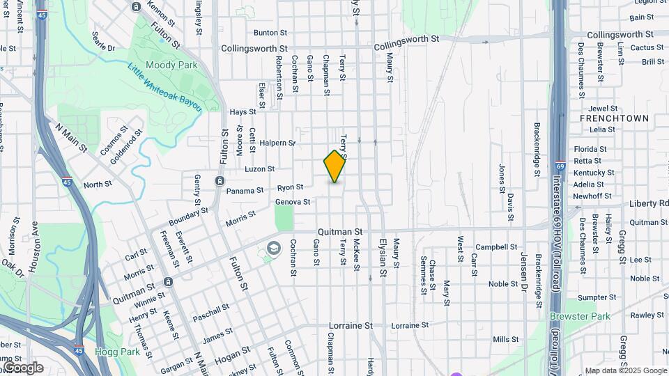 2706 Chapman St Mapa y Detalles de la Ubicación