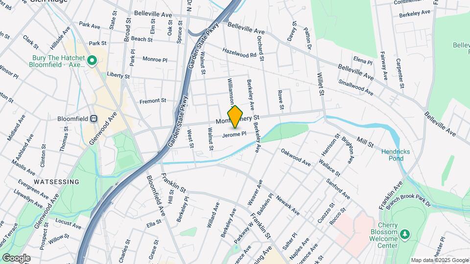 167 Jerome Pl Map and Location Details