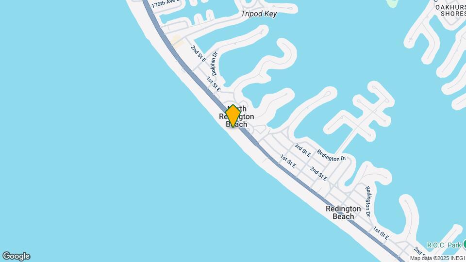 16550 Gulf Blvd, Unit 545 Mapa y Detalles de la Ubicación