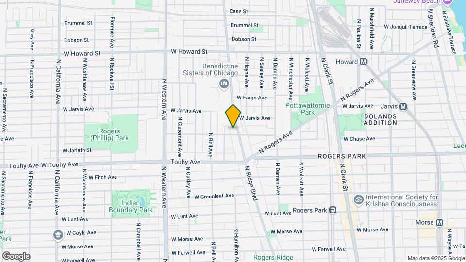 7306 N Ridge Blvd Mapa y Detalles de la Ubicación